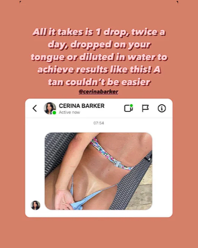 Organic Self-Tanning Face Drops